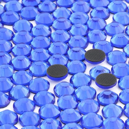 Cyrkonie ss8 hot-fix (2 mm) niebieski (sapphire) 1440 szt. najtaniej