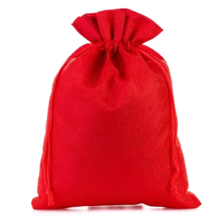 Worek jutowy czerwony 30x40 cm - elegancja i funkcjonalność w jednym