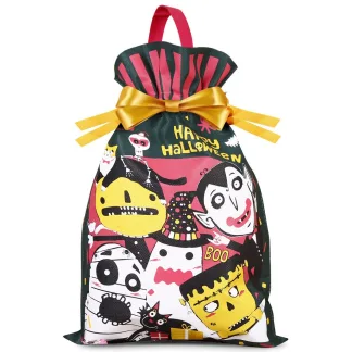 3 szt. Worki nonwoven 30 x 45 cm z nadrukiem - Halloween
